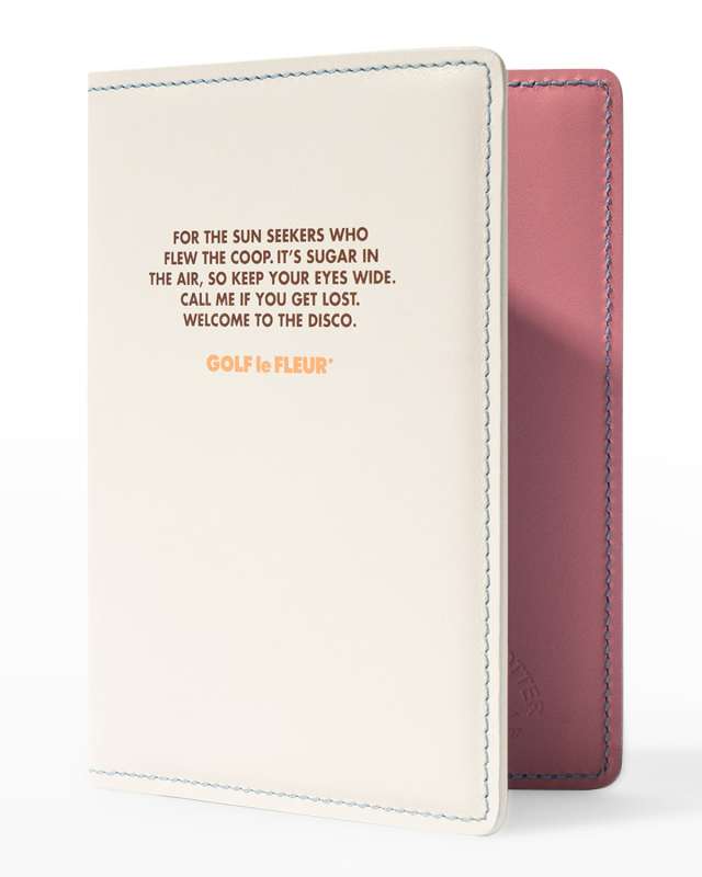 Globe-Trotter Leather Passport Case